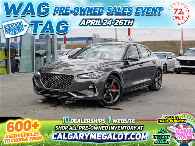 2019 Genesis G70 3.3T Sport (Stk: B8833) in Calgary - Image 1 of 42