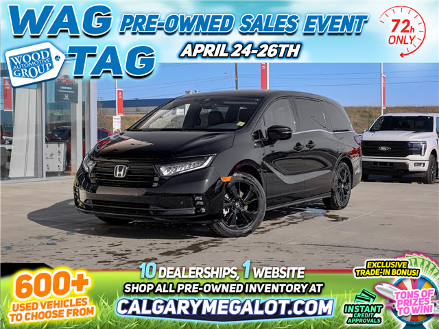 2024 Honda Odyssey Black Edition (Stk: B8847) in Calgary - Image 1 of 3