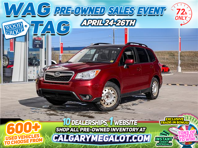 2014 Subaru Forester 2.5i Limited Package (Stk: SQ1103A) in Calgary - Image 1 of 3