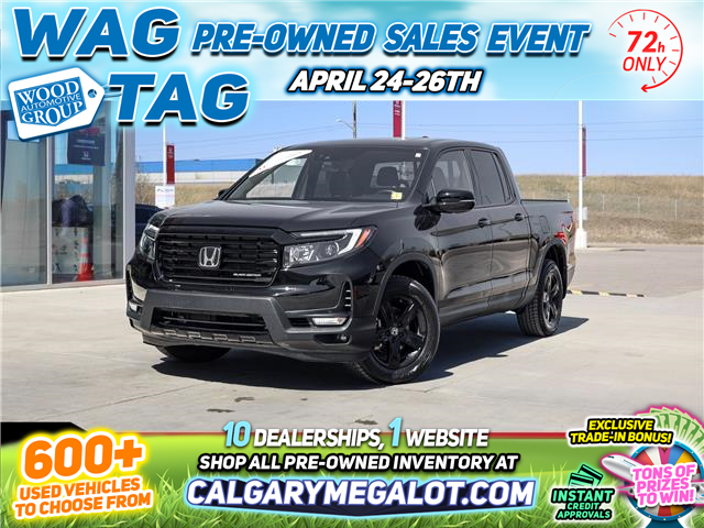 2022 Honda Ridgeline Black Edition (Stk: RQ0857A) in Calgary - Image 1 of 42