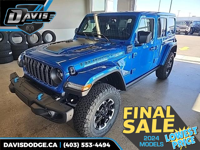 2024 Jeep Wrangler 4xe Rubicon (Stk: 22919) in Fort Macleod - Image 1 of 21