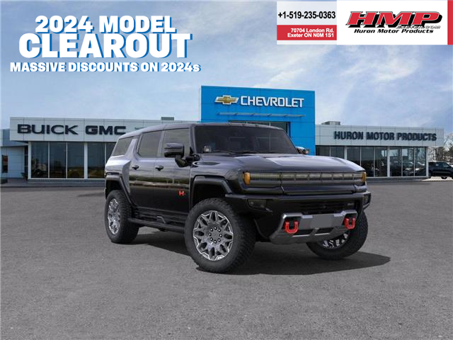 2024 GMC HUMMER EV SUV 3X Gba Void Black with 16km at $130,777