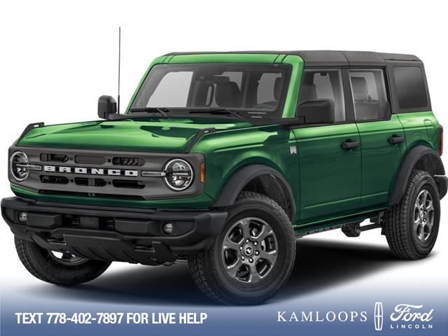 2025 Ford Bronco Big Bend (Stk: E7BS002S) in Kamloops - Image 1 of 1
