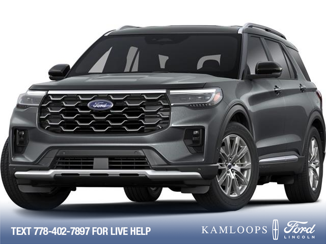 2025 Ford Explorer Platinum (Stk: K8HT316S) in Kamloops - Image 1 of 1