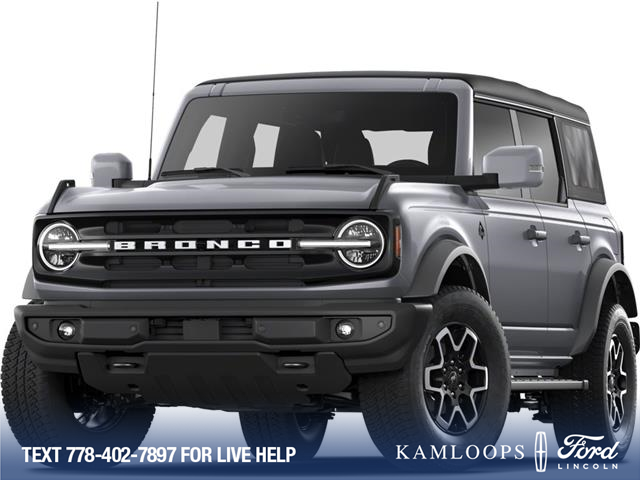 2025 Ford Bronco Outer Banks (Stk: E8BS903S) in Kamloops - Image 1 of 1