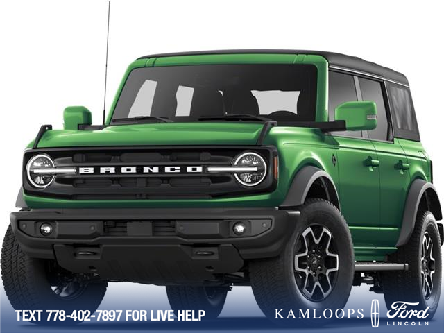 2025 Ford Bronco Outer Banks (Stk: E8BS901S) in Kamloops - Image 1 of 1