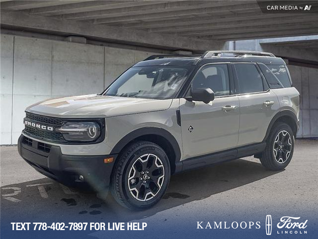 2025 Ford Bronco Sport Outer Banks (Stk: 0S5193) in Kamloops - Image 1 of 26