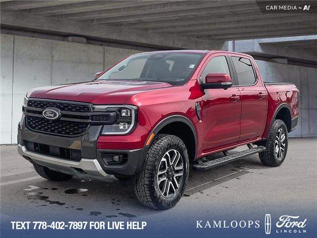 2025 Ford Ranger Lariat (Stk: 0R5203) in Kamloops - Image 1 of 26