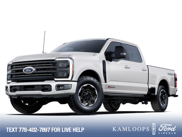 2025 Ford F-350 Platinum (Stk: 0T5238) in Kamloops - Image 1 of 7