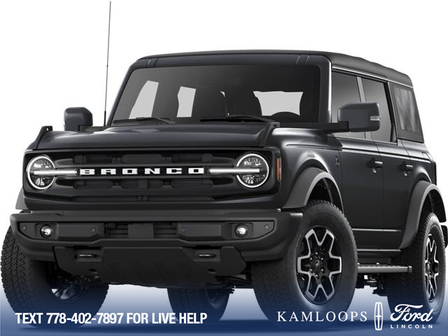 2025 Ford Bronco Outer Banks (Stk: E8BZ61HS) in Kamloops - Image 1 of 1