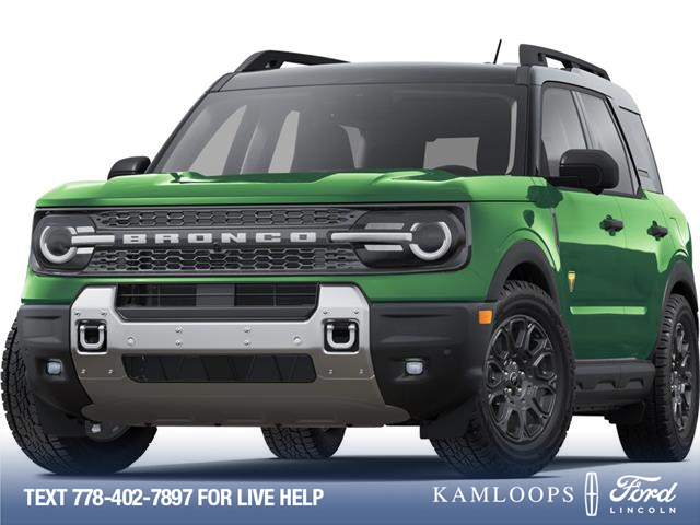 2025 Ford Bronco Sport Badlands (Stk: R9DH063S) in Kamloops - Image 1 of 1