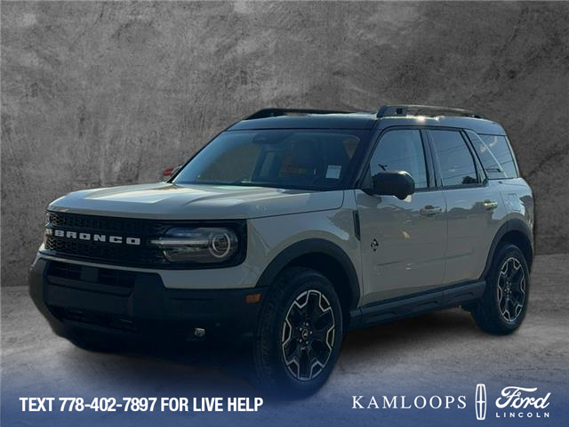 2025 Ford Bronco Sport Outer Banks (Stk: 0S5607) in Kamloops - Image 1 of 25
