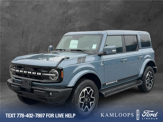 2025 Ford Bronco Outer Banks (Stk: 0G5598) in Kamloops - Image 1 of 25