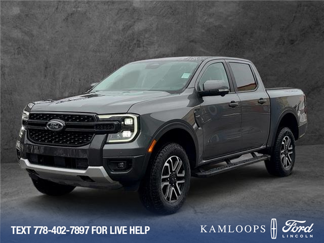 2025 Ford Ranger Lariat (Stk: 0R5657) in Kamloops - Image 1 of 25