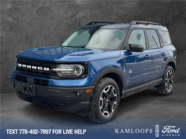 2024 Ford Bronco Sport Outer Banks (Stk: 0S4289) in Kamloops - Image 1 of 25