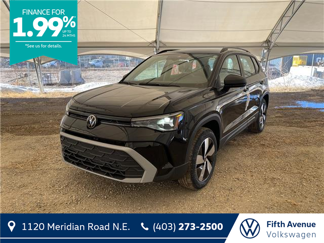 2025 Volkswagen Taos Trendline (Stk: 25103) in Calgary - Image 1 of 13
