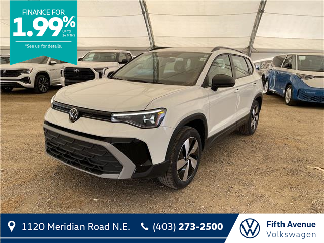 2025 Volkswagen Taos Trendline (Stk: 25187) in Calgary - Image 1 of 14