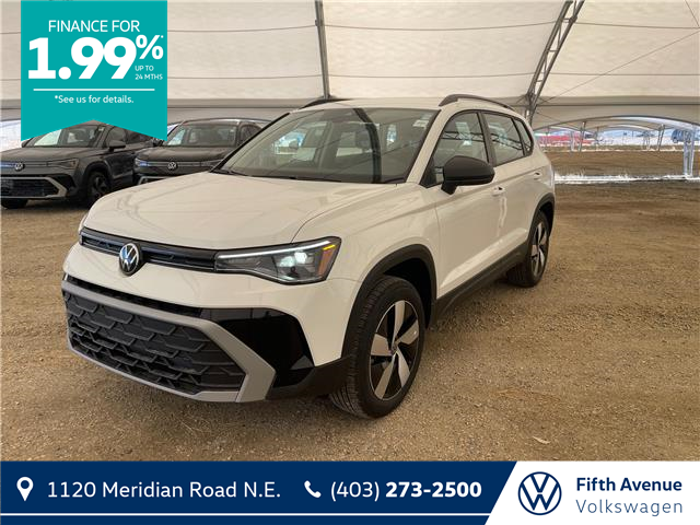 2025 Volkswagen Taos Trendline (Stk: 25204) in Calgary - Image 1 of 14