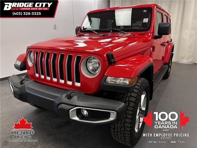 2022 Jeep Wrangler Unlimited Sahara (Stk: 3587) in Lethbridge - Image 1 of 29