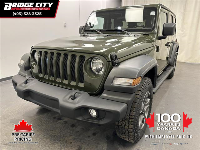 2021 Jeep Wrangler Unlimited Sport (Stk: 37528) in Lethbridge - Image 1 of 26
