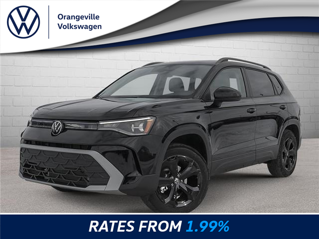 2025 Volkswagen Taos Comfortline Black Edition (Stk: O01857) in Mono - Image 1 of 24