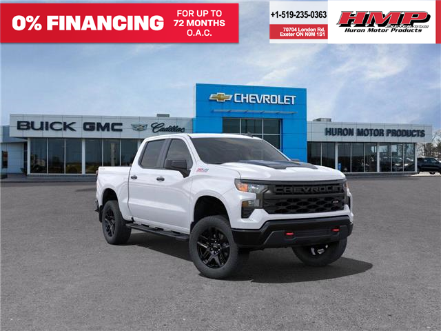 2025 Chevrolet Silverado 1500 Custom Trail Boss (Stk: 104079) in Exeter - Image 1 of 24