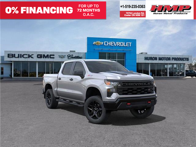 2025 Chevrolet Silverado 1500 Custom Trail Boss (Stk: 104080) in Exeter - Image 1 of 24