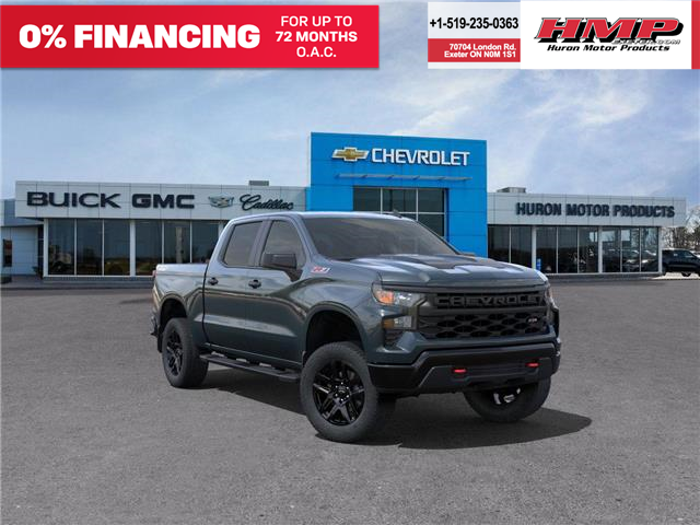 2025 Chevrolet Silverado 1500 Custom Trail Boss (Stk: 104123) in Exeter - Image 1 of 24