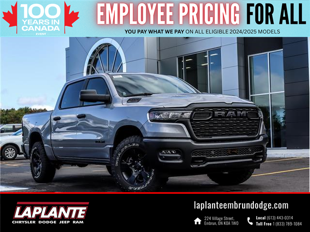 2025 RAM 1500 Tradesman (Stk: 25021) in Embrun - Image 1 of 21