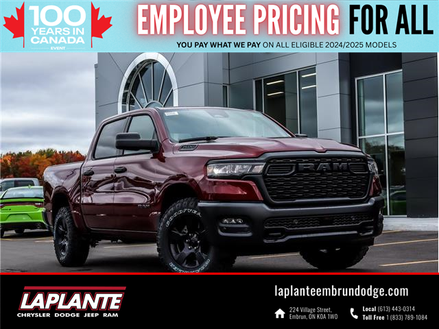 2025 RAM 1500 Tradesman (Stk: 25020) in Embrun - Image 1 of 20