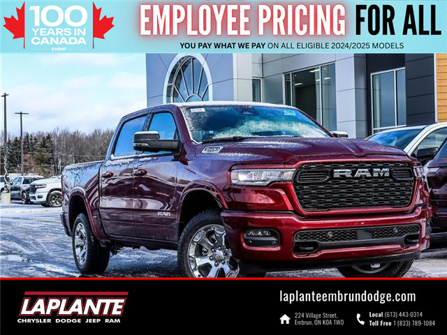2025 RAM 1500 Big Horn (Stk: 25056) in Embrun - Image 1 of 23
