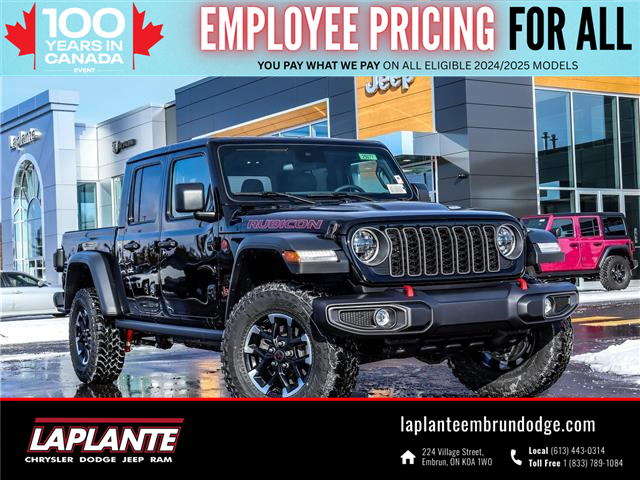 2025 Jeep Gladiator Rubicon (Stk: 25077) in Embrun - Image 1 of 22