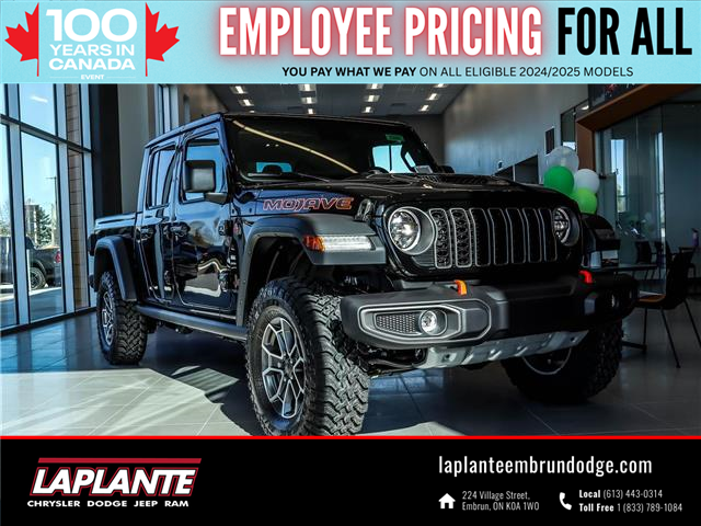 2025 Jeep Gladiator Mojave (Stk: 25081) in Embrun - Image 1 of 21