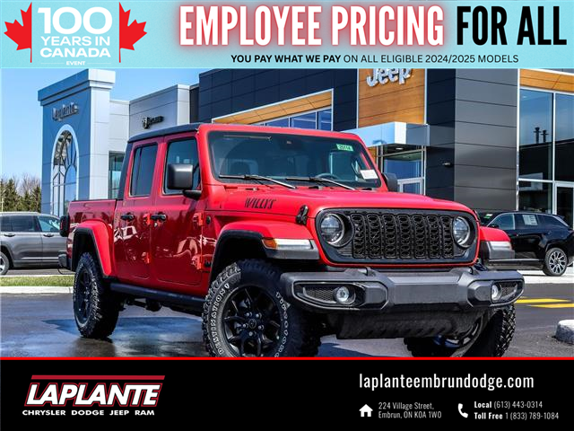 2025 Jeep Gladiator Sport S (Stk: 25114) in Embrun - Image 1 of 21