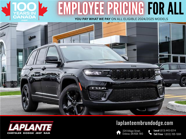 2025 Jeep Grand Cherokee Limited (Stk: 25112) in Embrun - Image 1 of 24