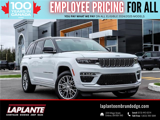 2025 Jeep Grand Cherokee Summit (Stk: 25117) in Embrun - Image 1 of 25
