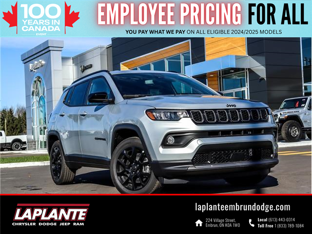 2025 Jeep Compass Altitude (Stk: 25037) in Embrun - Image 1 of 20