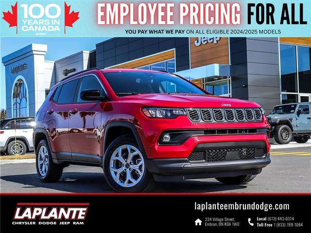 2025 Jeep Compass North (Stk: 25044) in Embrun - Image 1 of 22