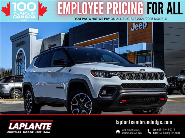 2025 Jeep Compass Trailhawk (Stk: 25083) in Embrun - Image 1 of 24
