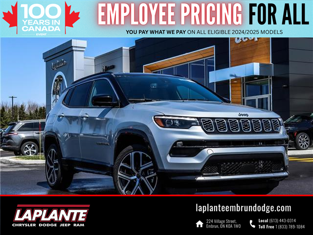2025 Jeep Compass Limited (Stk: 25105) in Embrun - Image 1 of 24
