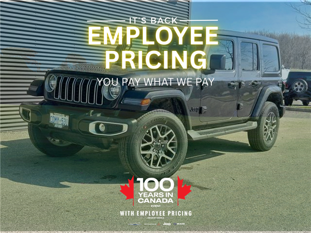 2025 Jeep Wrangler Sahara Grey with 6,750km at $69,579