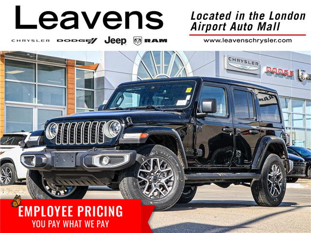 2025 Jeep Wrangler Sahara (Stk: 15-25063) in London - Image 1 of 30