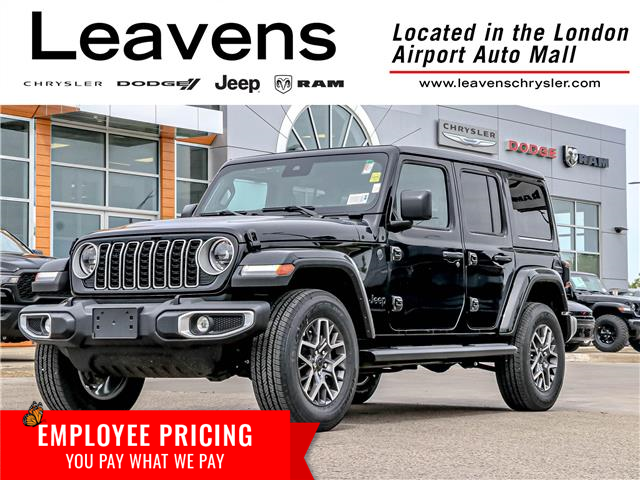 2025 Jeep Wrangler Sahara (Stk: 15-25209) in London - Image 1 of 27