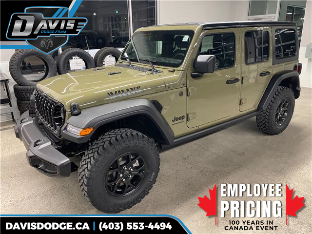 2025 Jeep Wrangler Sport (Stk: 24764) in Fort Macleod - Image 1 of 28