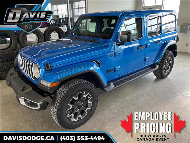 2025 Jeep Wrangler Sahara (Stk: 24880) in Fort Macleod - Image 1 of 27