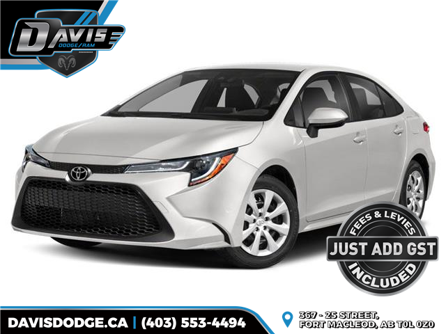 2021 Toyota Corolla  (Stk: 30017) in Fort Macleod - Image 1 of 11