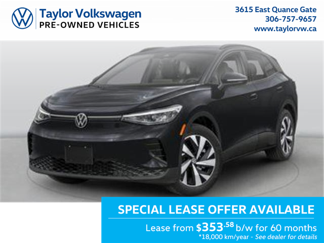 New 2023 Volkswagen ID.4 Pro Pro AWD w/SK On Battery - Regina - Taylor Volkswagen