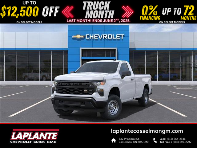 2025 Chevrolet Silverado 1500 Work Truck (Stk: 17915) in Casselman - Image 1 of 6