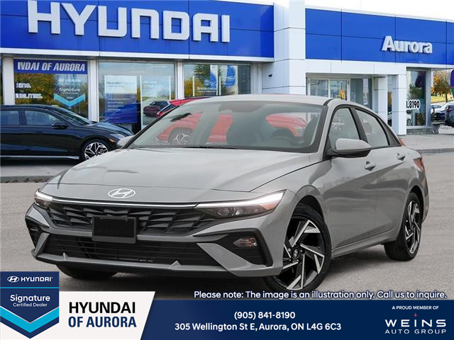 2025 Hyundai Elantra Preferred w/Tech Package (Stk: 26T1314) in Aurora - Image 1 of 22