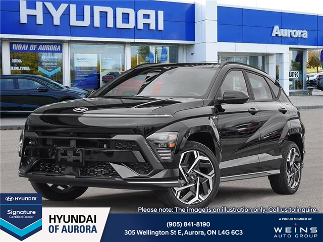 2025 Hyundai Kona 1.6T N Line Ultimate (Stk: 26T1316) in Aurora - Image 1 of 23